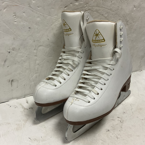 Vist Large View of Product Image Which is Used Jackson MYSTIQUE Women’s Figure Skates White Senior 9