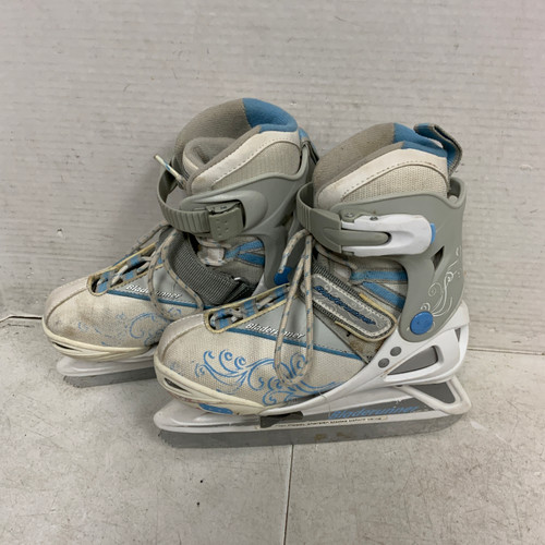 Vist Large View of Product Image Which is Used Bladerunner PHASER G Girls Figure Skate White Adjustable 11762-S000066021