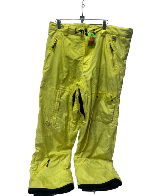 Used Morrow WPB 5000mm Mens Snow Pants Yellow XL 11731-S000143415