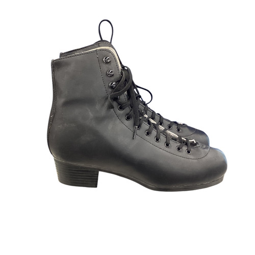 Vist Large View of Product Image Which is Used American Athletic BLACK FIGURE SKATES Mens Figure Skate Black Senior 11