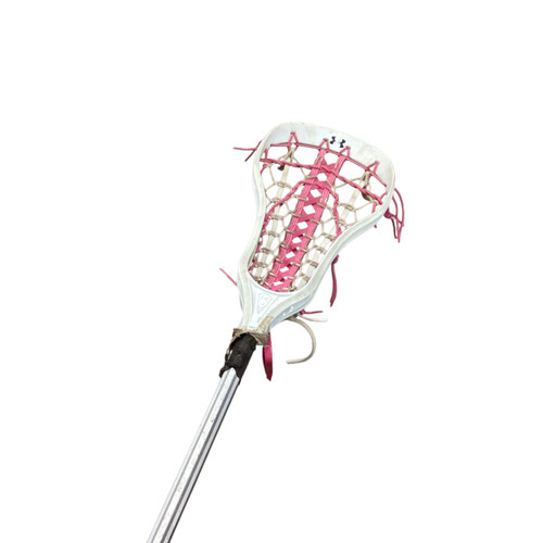 Vist Large View of Product Image Which is Used Under Armour LACROSSE STICK Wmn Atk/Mid Complete Stick Grey