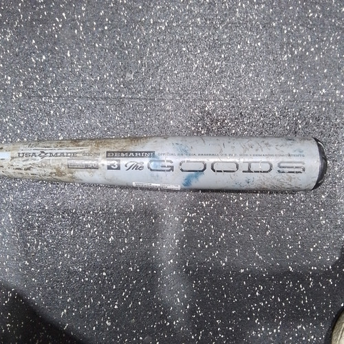 Vist Large View of Product Image Which is Used Demarini THE GOODS 2024 BB/SB High School -3 Bat 33"