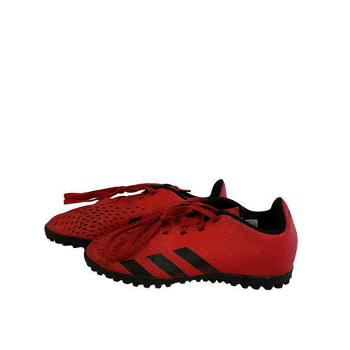 Vist Large View of Product Image Which is Used Adidas PREDATOR Soccer Turf Shoes Red Junior 01 11749-S000187021