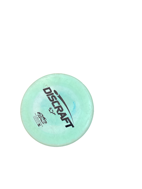 Used Discraft ESP ZONE Disc Golf Putter Kelly green 11649-S000147184