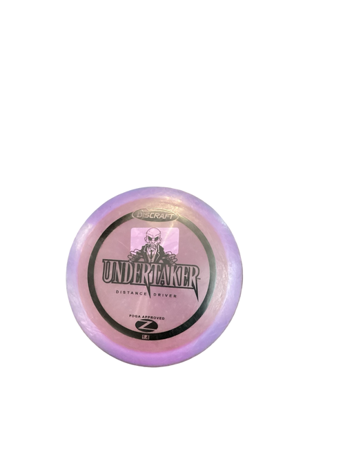 Used Discraft UNDERTAKER Z LINE Disc Golf Driver Purple 11649-S000147254