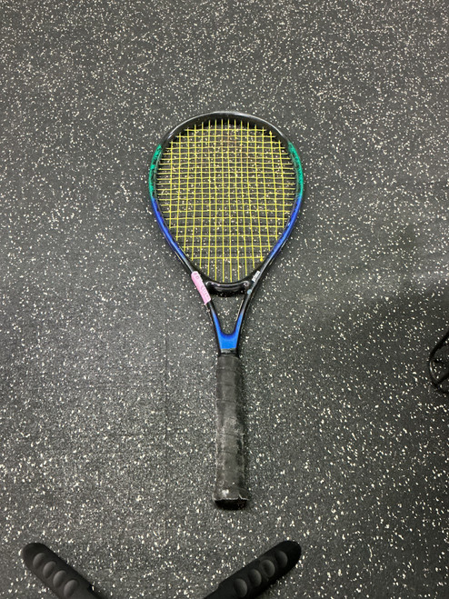 Vist Large View of Product Image Which is Used Prince EXTENDER BLAST 700PL Adult Tennis Racquet Navy Blue 4 1/2"
