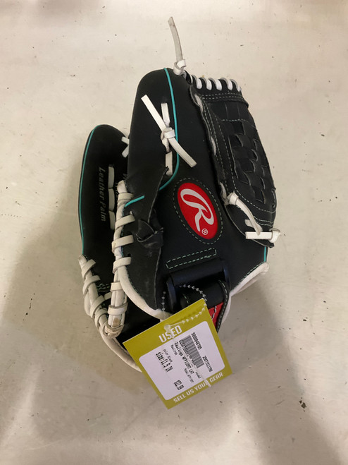 Vist Large View of Product Image Which is Used Rawlings WFP115MT BB/SB Glove LH Throw Black 11 1/2" 11790-S000046705