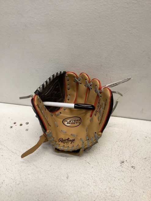 Vist Large View of Product Image Which is Used Rawlings PLAYERS SERIES BB/SB Glove RH Throw Tan 10" 11443-S000195894