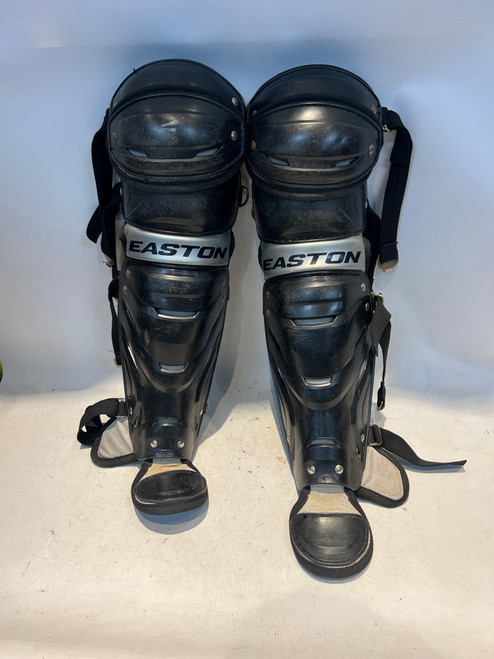 Vist Large View of Product Image Which is Used Easton GREY/BLACK Catchers Leg Guards Black Youth 11878-S000021572
