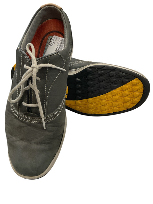 Vist Large View of Product Image Which is Used Foot Joy Mens Golf Shoes Grey Senior 8.5