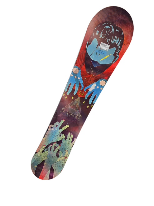 Vist Large View of Product Image Which is Used CAPITA MICROSCOPE BOARD Boys Snowboard Only Red 134 cm 11617-S000328158