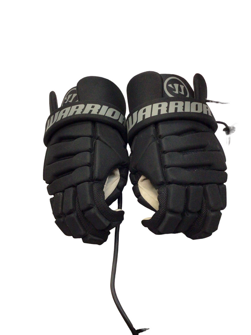 Used Warrior BURN Lacrosse Gloves Mens Black LG 11799-S000195838