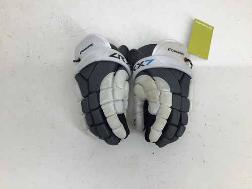 Used Champro LRX7 JR LG LACROSSE GLOVES Lacrosse Gloves Junior White LG 11752-S000067324