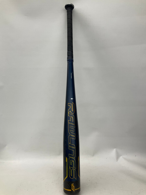 Vist Large View of Product Image Which is Used Rawlings UT1V8 VELO BB/SB USSSA 2 5/8 Bat Navy Blue 31"