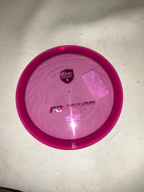 Used Discmania FD C-LINE Disc Golf Driver Purple 11790-S000046725