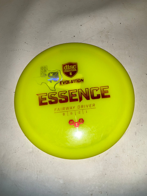 Used Discmania ESSENCE Disc Golf Driver Yellow 11790-S000046728