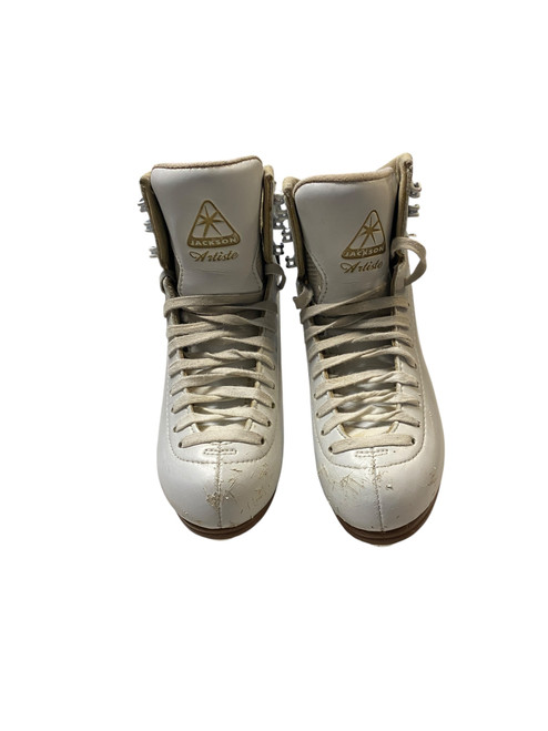 Used Jackson ARTISTE Girls Figure Skate White Junior 02 11706-S000357992