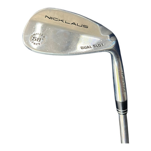 Used Nicklaus DUAL SLOT Golf Wedge Mens RH 58 Degree 11820-S000043497