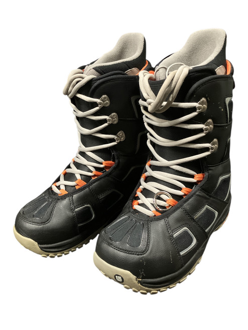 Vist Large View of Product Image Which is Used Burton USED BOOTS Mens Snowboard Boots Black Senior 10.5