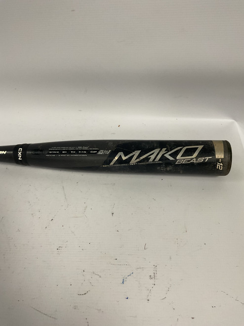 Vist Large View of Product Image Which is Used Easton MAKO BEAST BB/SB USSSA 2 5/8 Bat 30"