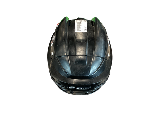 Vist Large View of Product Image Which is Used Powertek TEK HELMET SMALL Hockey Helmet Only Black SM