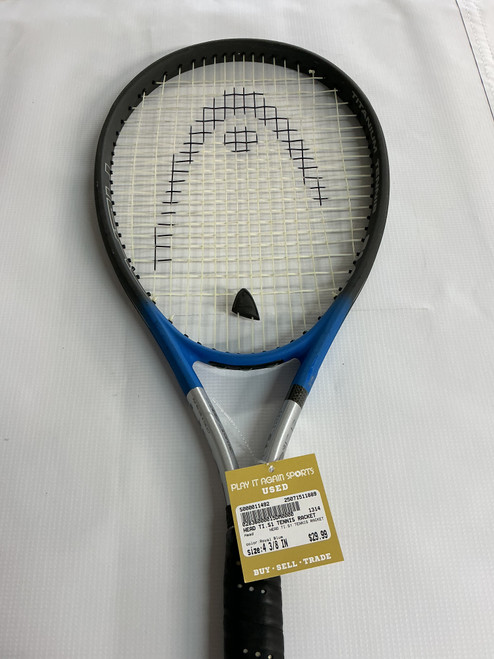 Vist Large View of Product Image Which is Used Head HEAD TI.S1 TENNIS RACKET Adult Tennis Racquet Royal Blue 4 3/8"
