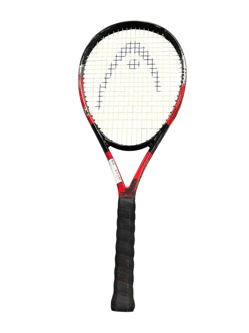 Vist Large View of Product Image Which is Used Head TI CARBON Adult Tennis Racquet Red 4 1/2"