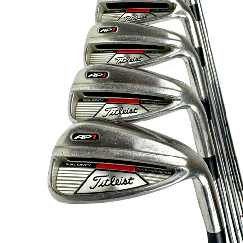 Vist Large View of Product Image Which is Used Titleist AP1 Men's RH Iron Set 4I-PW Stiff Flex Steel Shaft