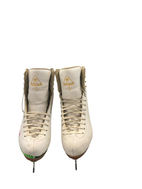 Used Jackson ELLE WomensFigure Skate White Senior 5.5 11512-S000224540