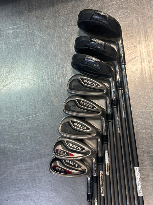 Vist Large View of Product Image Which is Used Adams Golf IDEA A3OS HYBRID Mens Iron Set RH 4I-SW