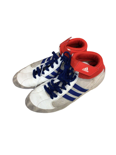 Vist Large View of Product Image Which is Used Adidas Wrestling Shoes White Junior 04 11799-S000195854