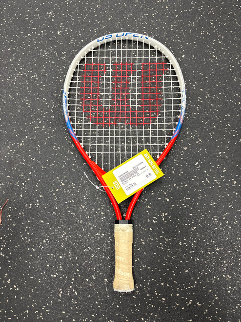 Used Wilson US OPEN 19 Junior Tennis Racquet Red 19" 10558-S000238729