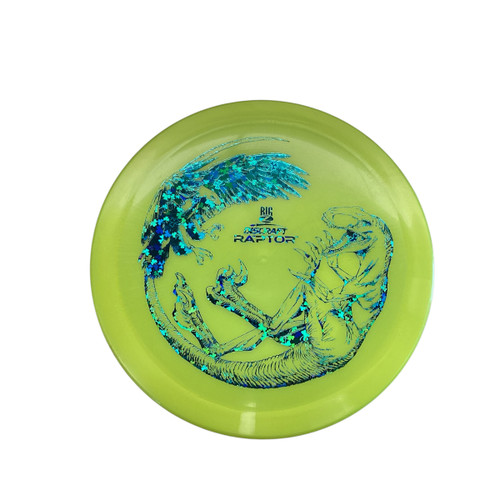Discraft RAPTOR BIG Z Disc Golf Driver Yellow Used 11772-S000278361