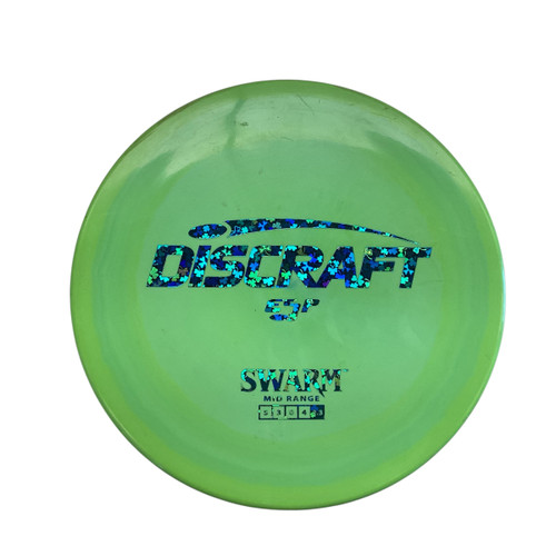 Discraft SWARM Disc Golf Mid Range Green Used 11772-S000278360