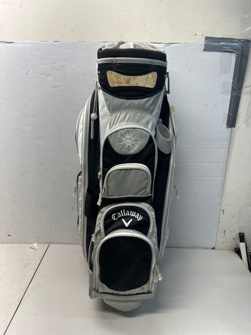 Vist Large View of Product Image Which is Used Callaway GOLF CART BAG Mens Cart Bag White 11835-S000196541