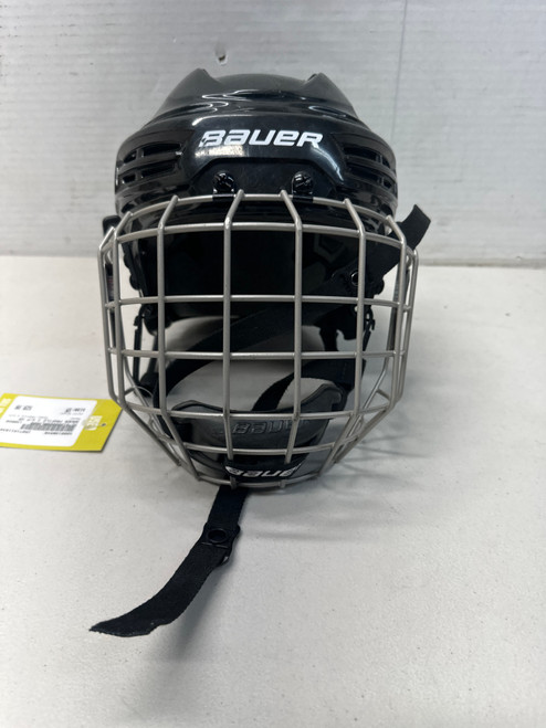 Used Bauer PROFILE 2 S/P Helmet Cage Combo Black SM 11835-S000196546