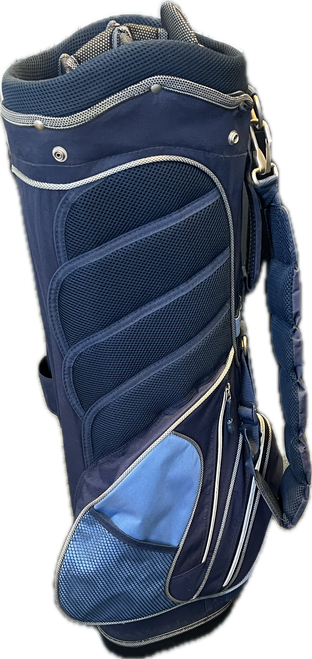 Used NAVY/LT BLUE Womens Cart Bag Navy Blue