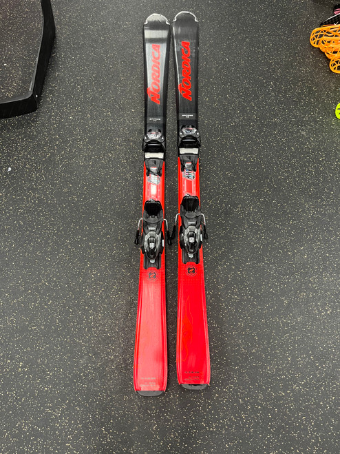 Vist Large View of Product Image Which is Used Nordica SPITFIRE 73 Mens DH Ski/Binding Black 144 cm 11774-S000082057