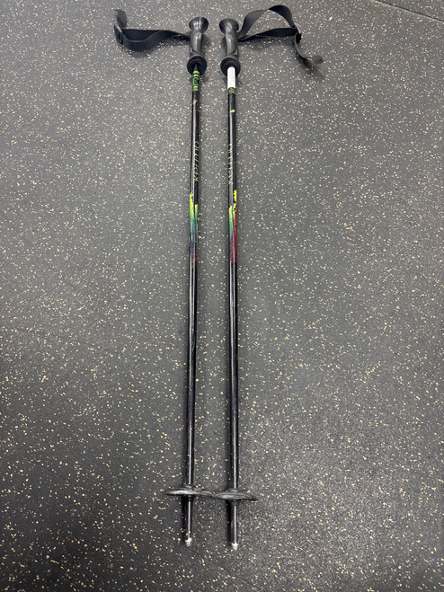 Used KERMA Mens DH Ski Pole Black 120 cm / 48 in 11774-S000082056