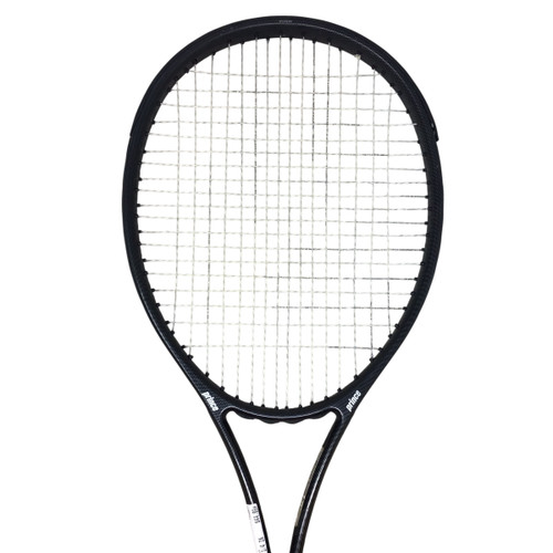 Vist Large View of Product Image Which is Used Prince Oversize Adult Tennis Racquet Black 4 1/4"