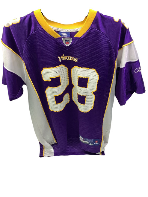 Used Reebok VIKINGS AP JERSEY FB Top Adult Purple LG 11347-S000251191
