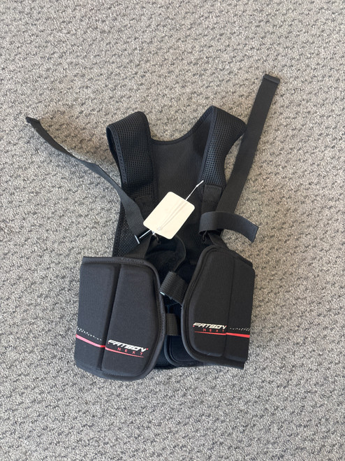 Used Warrior FATBOY NEXT RIB PAD Lacrosse Rib Pads None SM 11858-S000077238