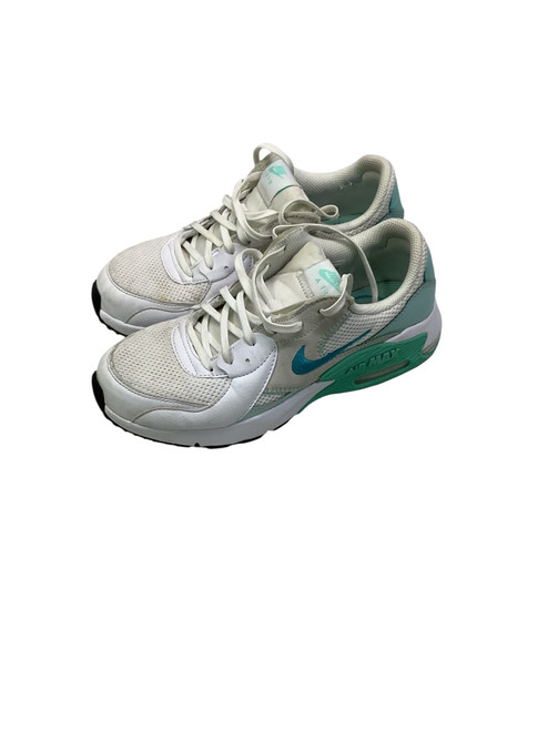 Used Nike AIR MAX TEAL / WHITE Running/X-Train Shoes W White And Carolina Blue Senior 7.5 11347-S000251196