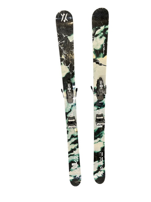 Vist Large View of Product Image Which is Used Volkl KATANA 183CM Mens DH Ski/Binding Black And Silver 183 cm 11814-S000375672