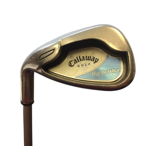 Used Callaway BIG BERTHA 2008 Golf Wedge Womens LH Pitching Wedge
