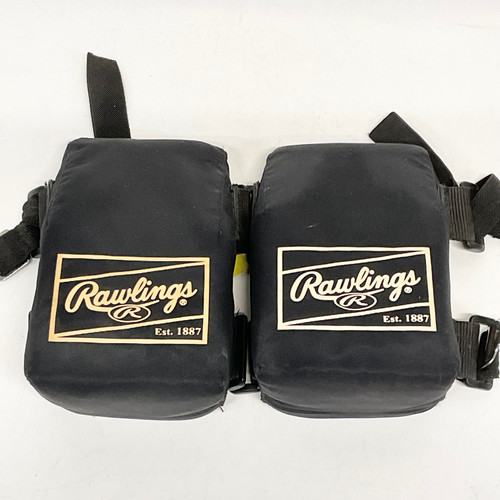 Vist Large View of Product Image Which is Used Rawlings KNEE SAVERS BB/SB Catchers Knee Savers Black 11805-S000064208
