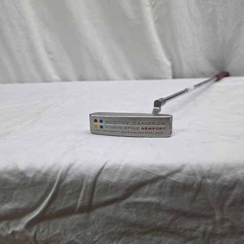 Vist Large View of Product Image Which is Used Titleist SC STUDIO STYLE NEWPORT Mens Putter RH