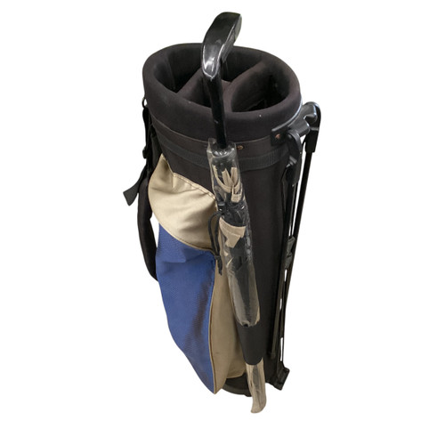 Used STAND BAG WITH UMBRELLA Mens Stand Bag Black 11760-S000078748