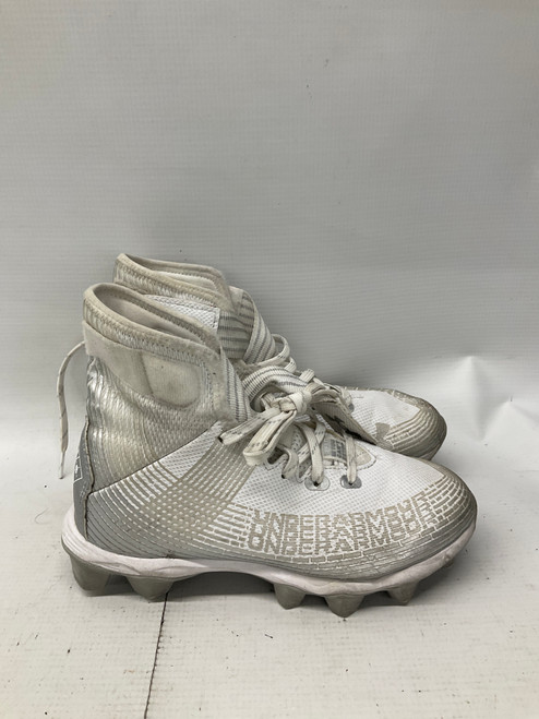 Used Under Armour UAF FB CLEATS Jr FB Cleats White Junior 03 11836-S000028417