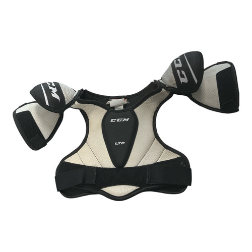 Vist Large View of Product Image Which is Used CCM LTP Youth Shoulder Pads LG